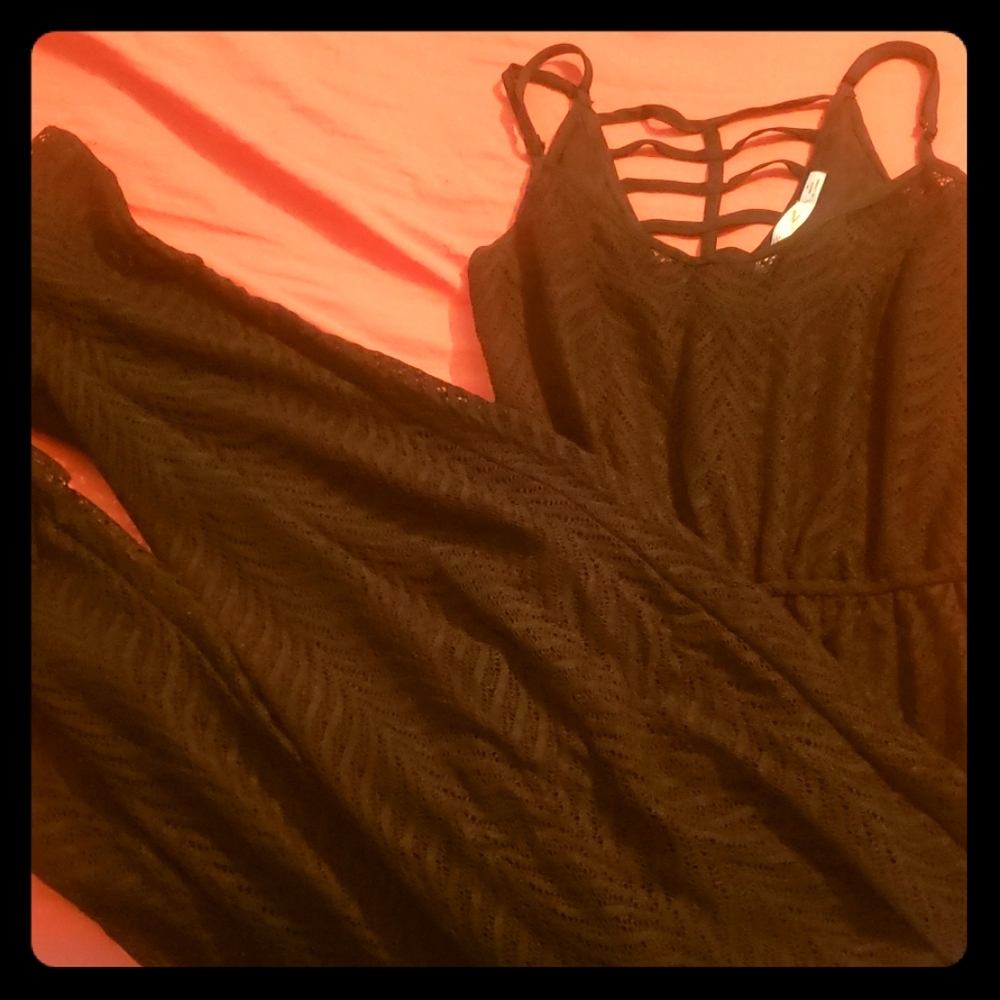 Black jumpsuit